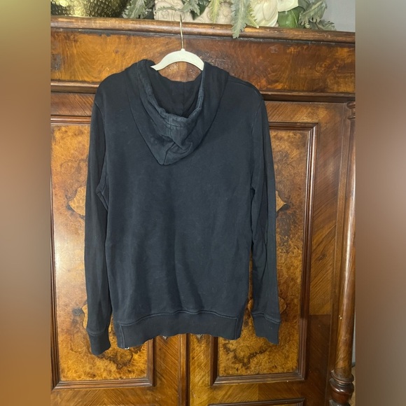 GUC Balmain Black Graphic Hoodie. Size S - Picture 6 of 16